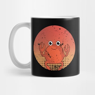 Funny Crab excitement birthday cool celebrate Mug